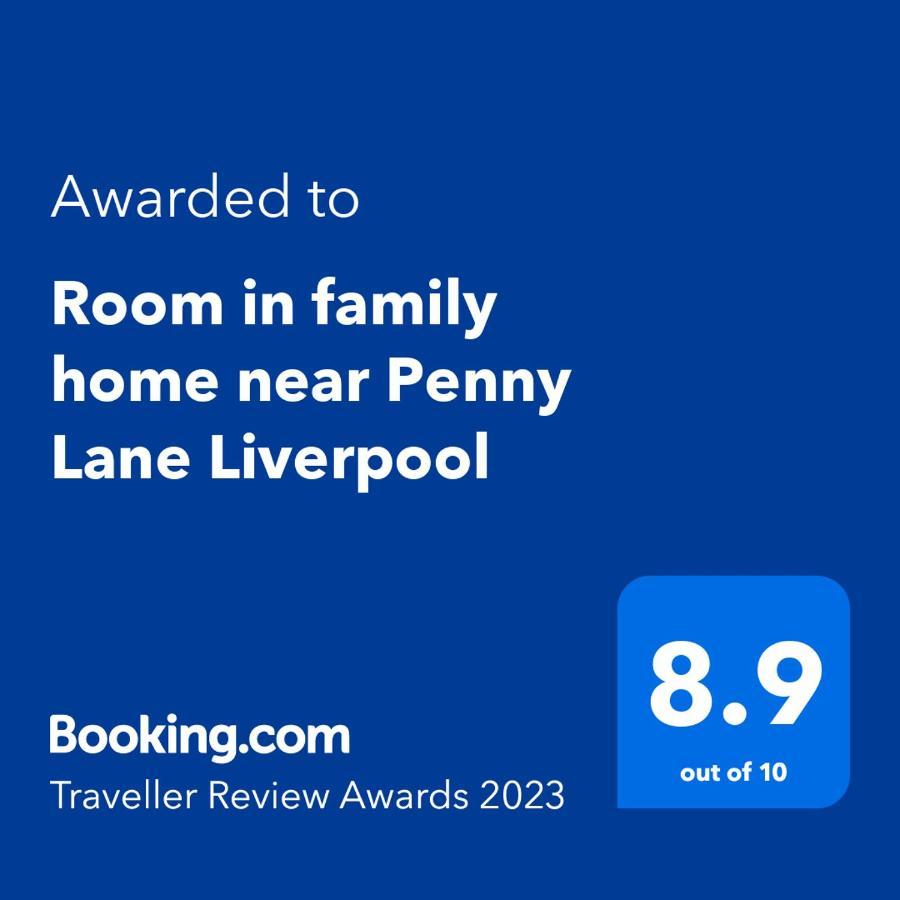 Room In Family Home Near Penny Lane リヴァプール エクステリア 写真